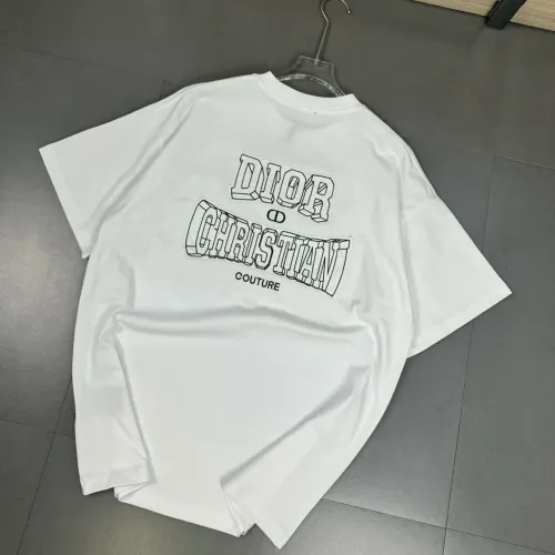 Cheap Christian Dior T-Shirts Short Sleeved For Unisex #1402124 Replica Wholesale [$32.00 USD] [ITEM#1402124] on Replica Christian Dior T-Shirts