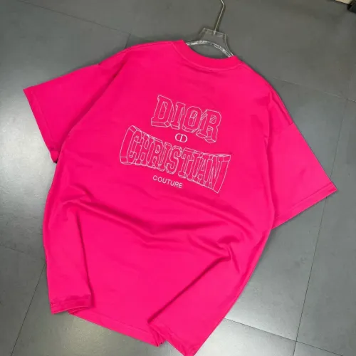 Cheap Christian Dior T-Shirts Short Sleeved For Unisex #1402125 Replica Wholesale [$32.00 USD] [ITEM#1402125] on Replica Christian Dior T-Shirts