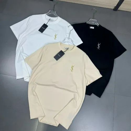 Cheap Yves Saint Laurent YSL T-shirts Short Sleeved For Unisex #1402178 Replica Wholesale [$32.00 USD] [ITEM#1402178] on Replica Yves Saint Laurent YSL T-shirts