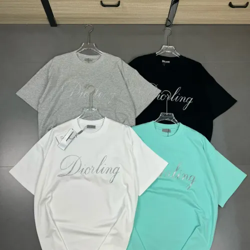 Cheap Christian Dior T-Shirts Short Sleeved For Unisex #1402226 Replica Wholesale [$32.00 USD] [ITEM#1402226] on Replica Christian Dior T-Shirts