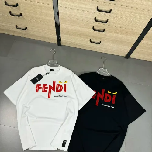 Cheap Fendi T-Shirts Short Sleeved For Unisex #1402264 Replica Wholesale [$32.00 USD] [ITEM#1402264] on Replica Fendi T-Shirts
