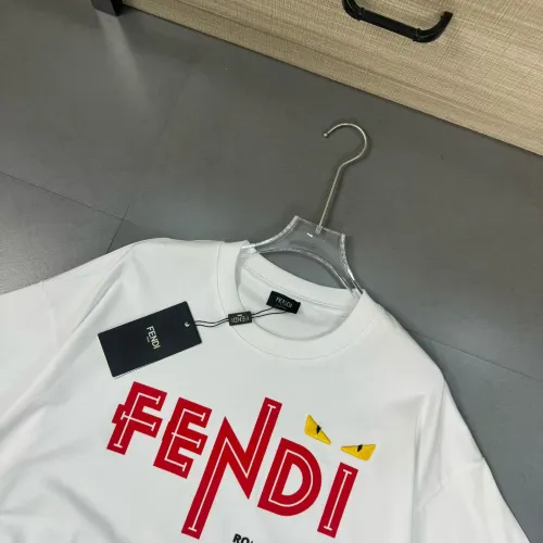 Cheap Fendi T-Shirts Short Sleeved For Unisex #1402264 Replica Wholesale [$32.00 USD] [ITEM#1402264] on Replica Fendi T-Shirts