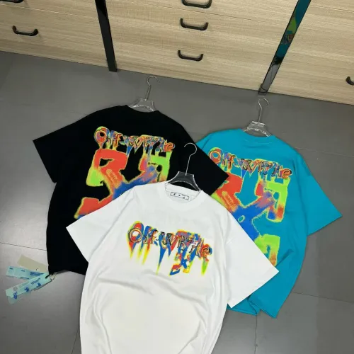 Cheap Off-White T-Shirts Short Sleeved For Unisex #1402283 Replica Wholesale [$32.00 USD] [ITEM#1402283] on Replica Off-White T-Shirts