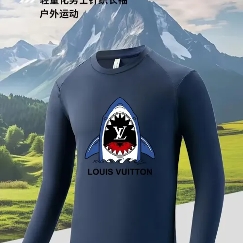 Louis Vuitton LV T-Shirts Long Sleeved For Men #1402532