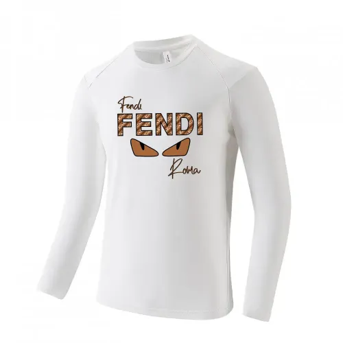 Fendi T-Shirts Long Sleeved For Men #1402546