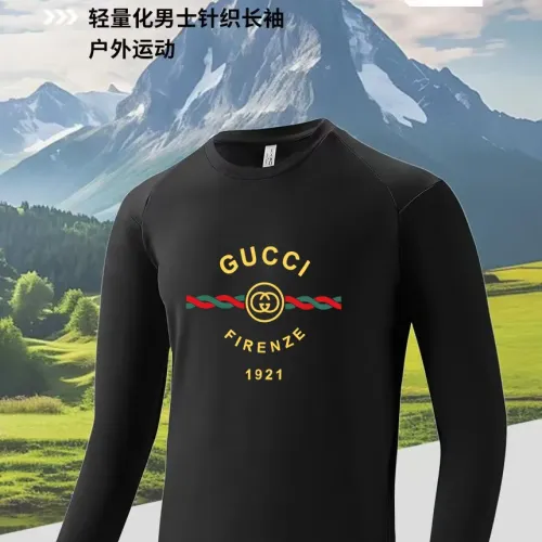 Gucci T-Shirts Long Sleeved For Men #1402572