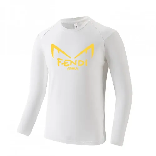 Fendi T-Shirts Long Sleeved For Men #1402602