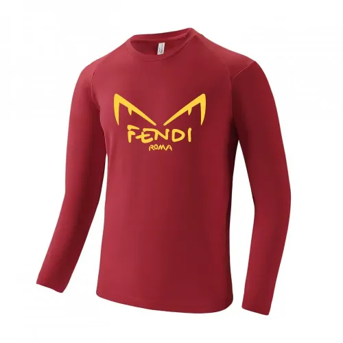 Fendi T-Shirts Long Sleeved For Men #1402603