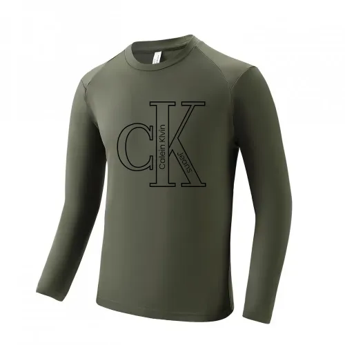 Calvin Klein CK T-Shirts Long Sleeved For Men #1402613