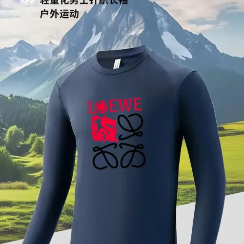 Cheap LOEWE T-Shirts Long Sleeved For Men #1402642 Replica Wholesale [$42.00 USD] [ITEM#1402642] on Replica LOEWE T-Shirts