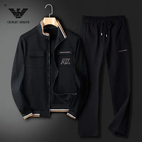 Armani Tracksuits Long Sleeved For Men #1402689