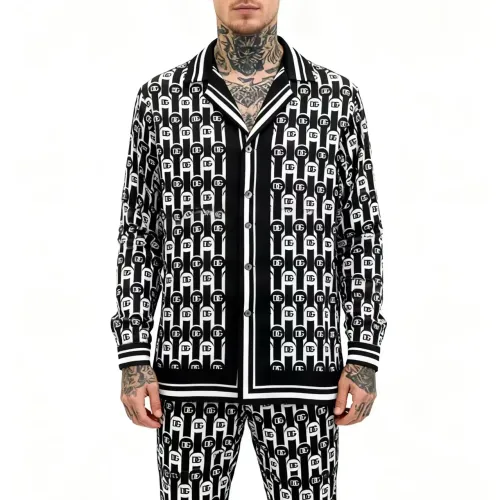Cheap Dolce &amp; Gabbana D&amp;G Tracksuits Long Sleeved For Men #1402758 Replica Wholesale [$85.00 USD] [ITEM#1402758] on Replica Dolce &amp; Gabbana D&amp;G Tracksuits