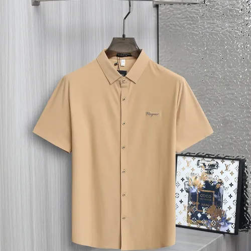 Salvatore Ferragamo Shirts Short Sleeved For Men #1402768