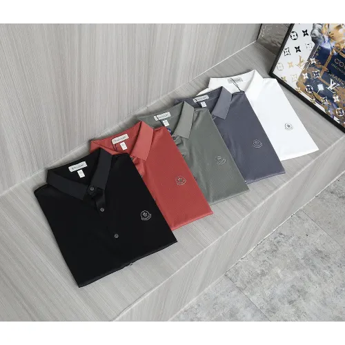 Cheap Moncler Shirts Short Sleeved For Men #1402777 Replica Wholesale [$52.00 USD] [ITEM#1402777] on Replica Moncler Shirts