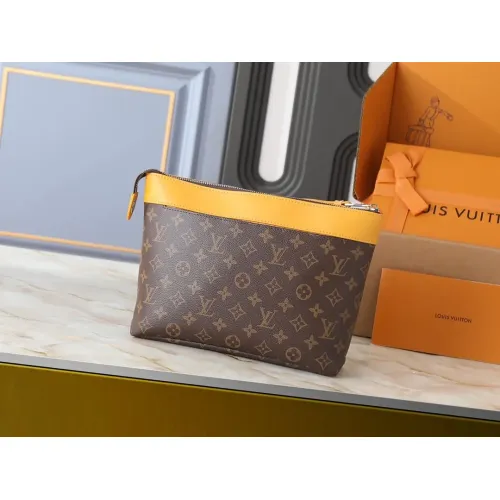 Cheap Louis Vuitton LV Toilet Pouches #1402831 Replica Wholesale [$45.00 USD] [ITEM#1402831] on Replica Louis Vuitton LV Wallets