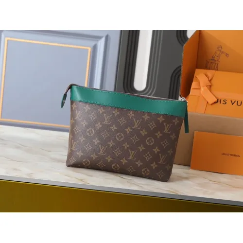 Cheap Louis Vuitton LV Toilet Pouches #1402833 Replica Wholesale [$45.00 USD] [ITEM#1402833] on Replica Louis Vuitton LV Wallets