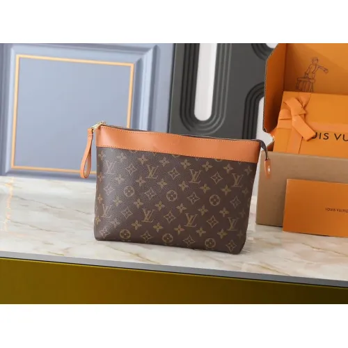 Cheap Louis Vuitton LV Toilet Pouches #1402836 Replica Wholesale [$45.00 USD] [ITEM#1402836] on Replica Louis Vuitton LV Wallets