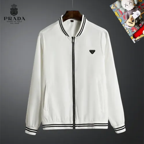 Prada Jackets Long Sleeved For Men #1403214