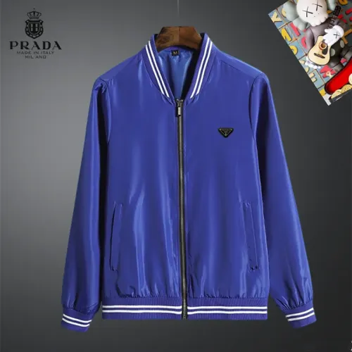 Prada Jackets Long Sleeved For Men #1403216