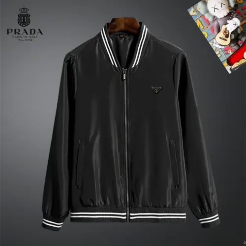 Prada Jackets Long Sleeved For Men #1403218