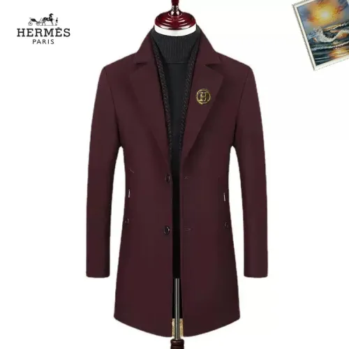 Hermes Coats Long Sleeved For Men #1403260