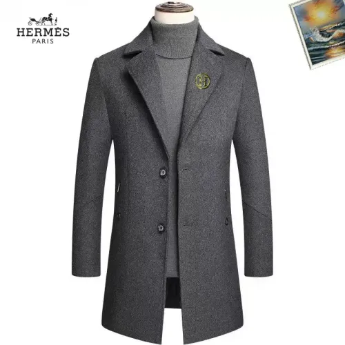 Hermes Coats Long Sleeved For Men #1403261