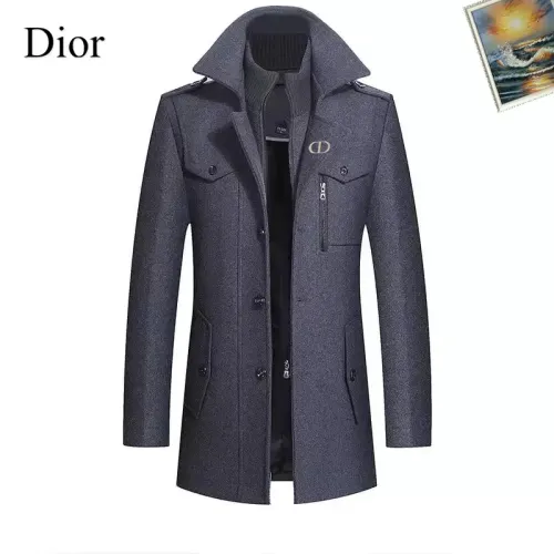 Christian Dior Coats Long Sleeved For Men #1403284