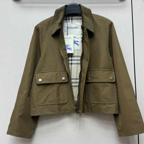 Cheap Burberry Jackets Long Sleeved For Women #1403293 Replica Wholesale [$140.00 USD] [ITEM#1403293] on Replica Burberry Jackets