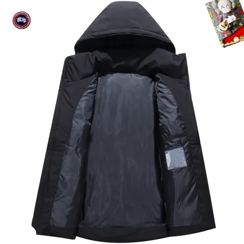 Cheap Canada Goose Down Feather Coat Long Sleeved For Men #1403308 Replica Wholesale [$82.00 USD] [ITEM#1403308] on Replica Canada Goose Down Feather Coat