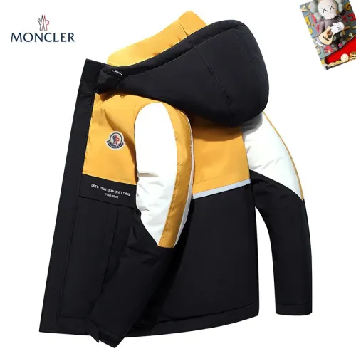 Cheap Moncler Down Feather Coat Long Sleeved For Men #1403315 Replica Wholesale [$82.00 USD] [ITEM#1403315] on Replica Moncler Down Feather Coat