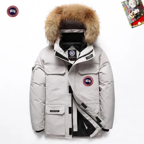 Canada Goose Down Feather Coat Long Sleeved For Men #1403318