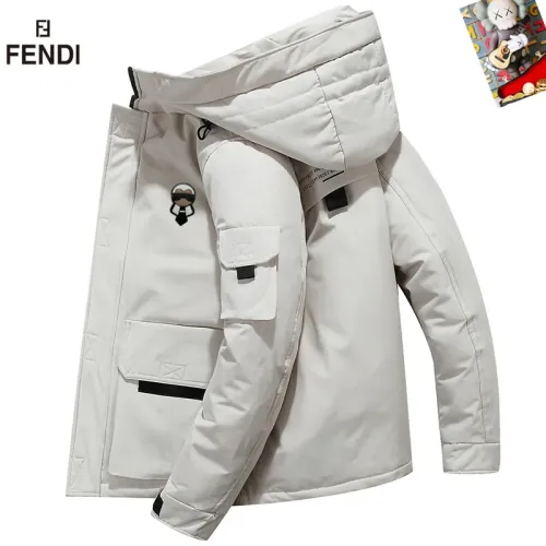 Fendi Down Feather Coat Long Sleeved For Men #1403321