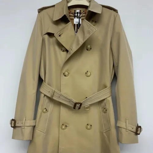 Cheap Burberry Trench Coat Long Sleeved For Men #1403322 Replica Wholesale [$205.00 USD] [ITEM#1403322] on Replica Burberry Trench Coat