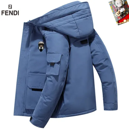 Fendi Down Feather Coat Long Sleeved For Men #1403325