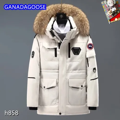 Canada Goose Down Feather Coat Long Sleeved For Men #1403327