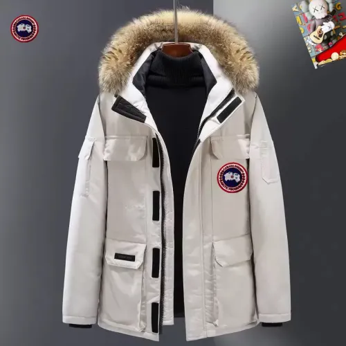 Canada Goose Down Feather Coat Long Sleeved For Men #1403330