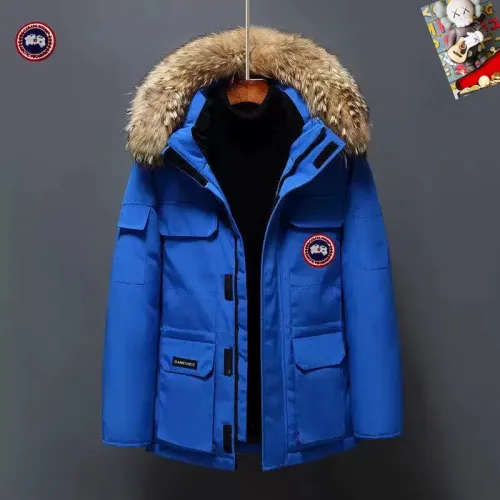 Canada Goose Down Feather Coat Long Sleeved For Men #1403332