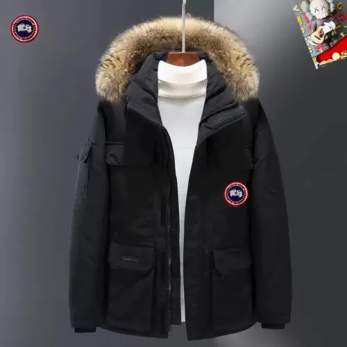 Canada Goose Down Feather Coat Long Sleeved For Men #1403334