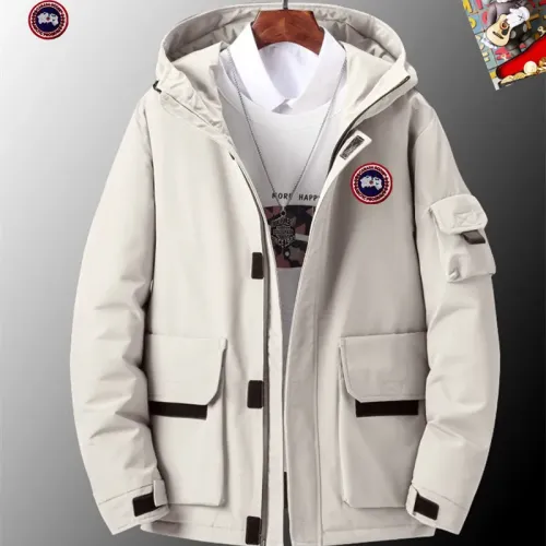 Canada Goose Down Feather Coat Long Sleeved For Men #1403335