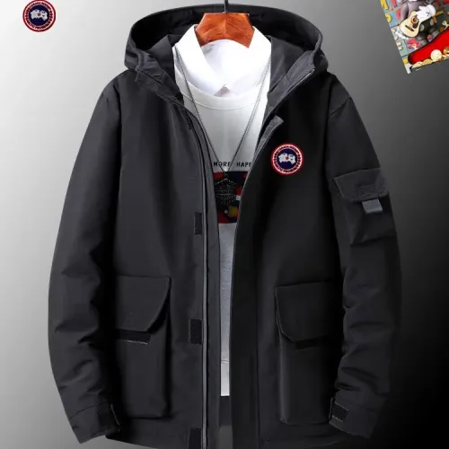 Canada Goose Down Feather Coat Long Sleeved For Men #1403336