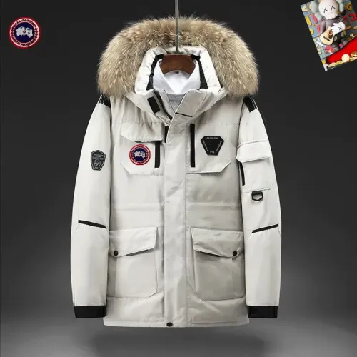 Canada Goose Down Feather Coat Long Sleeved For Men #1403341