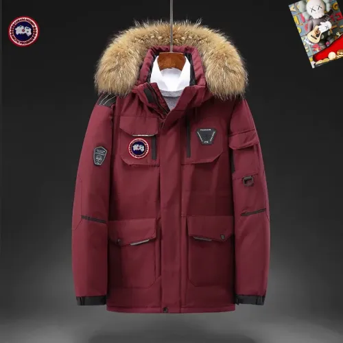 Canada Goose Down Feather Coat Long Sleeved For Men #1403342
