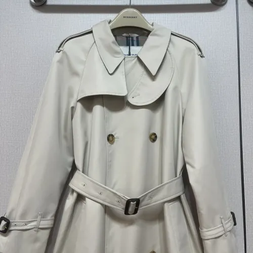 Cheap Burberry Trench Coat Long Sleeved For Women #1403345 Replica Wholesale [$202.00 USD] [ITEM#1403345] on Replica Burberry Trench Coat