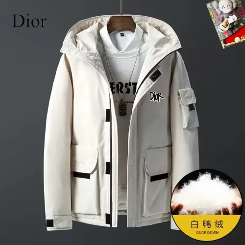 Christian Dior Down Feather Coat Long Sleeved For Men #1403348