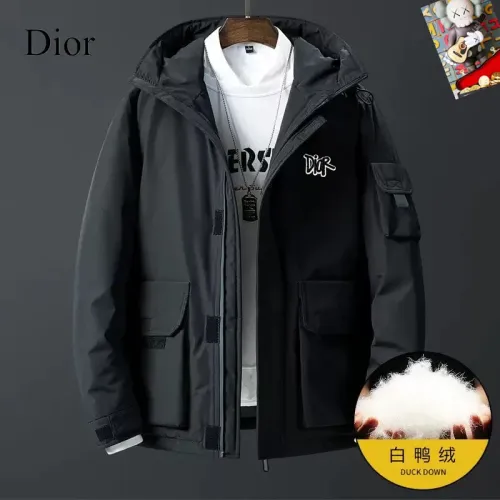 Cheap Christian Dior Down Feather Coat Long Sleeved For Men #1403351 Replica Wholesale [$82.00 USD] [ITEM#1403351] on Replica Christian Dior Down Feather Coat