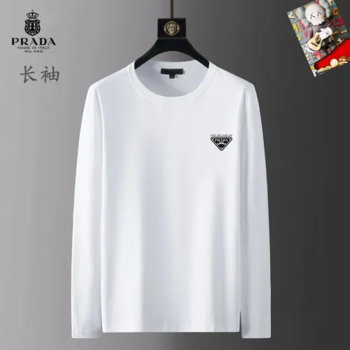 Prada T-Shirts Long Sleeved For Unisex #1403373