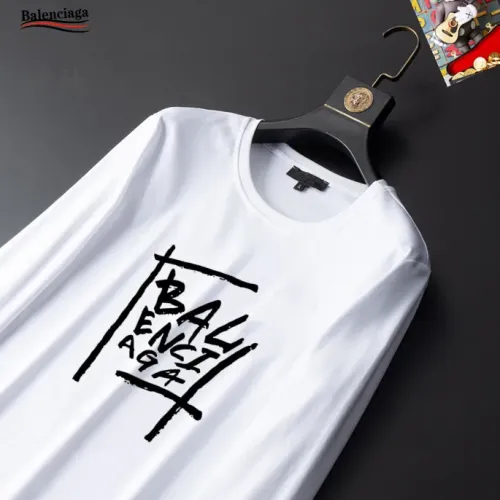 Cheap Balenciaga T-Shirts Long Sleeved For Unisex #1403384 Replica Wholesale [$34.00 USD] [ITEM#1403384] on Replica Balenciaga T-Shirts