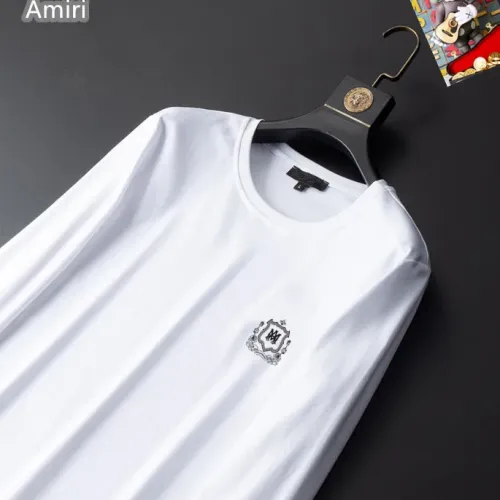 Cheap Amiri T-Shirts Long Sleeved For Unisex #1403395 Replica Wholesale [$34.00 USD] [ITEM#1403395] on Replica Amiri T-Shirts