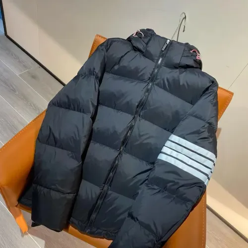 Cheap Thom Browne Down Feather Coat Long Sleeved For Unisex #1403454 Replica Wholesale [$160.00 USD] [ITEM#1403454] on Replica Thom Browne Down Feather Coat