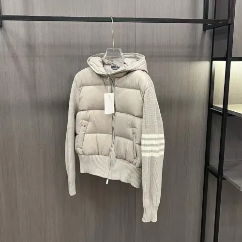 Cheap Thom Browne Down Feather Coat Long Sleeved For Women #1403455 Replica Wholesale [$132.00 USD] [ITEM#1403455] on Replica Thom Browne Down Feather Coat